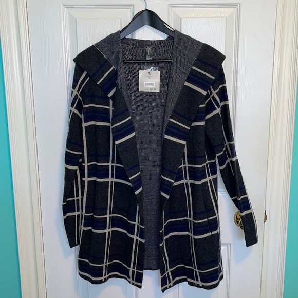 ⭐️HP⭐️Hooded Sweater Long Cardigan - Picture 3 of 6